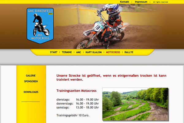 Website - AMC Birkenfeld